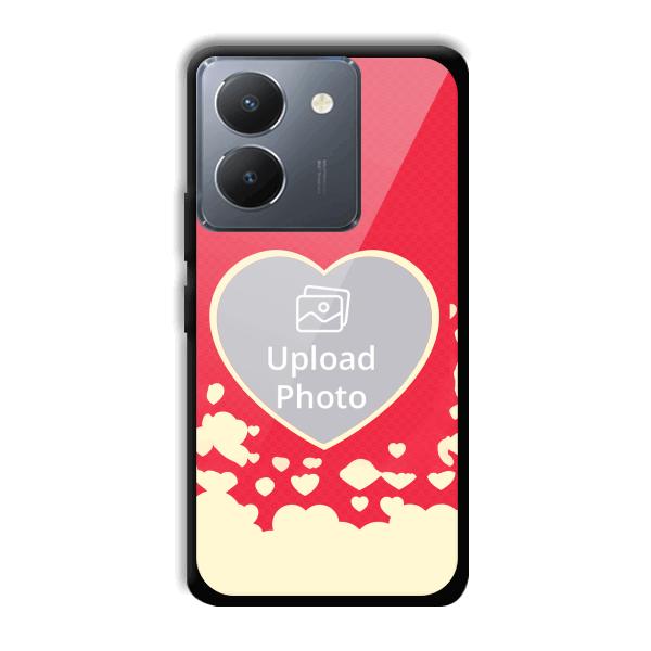 Heart Customized Printed Back Cover for Vivo Y36