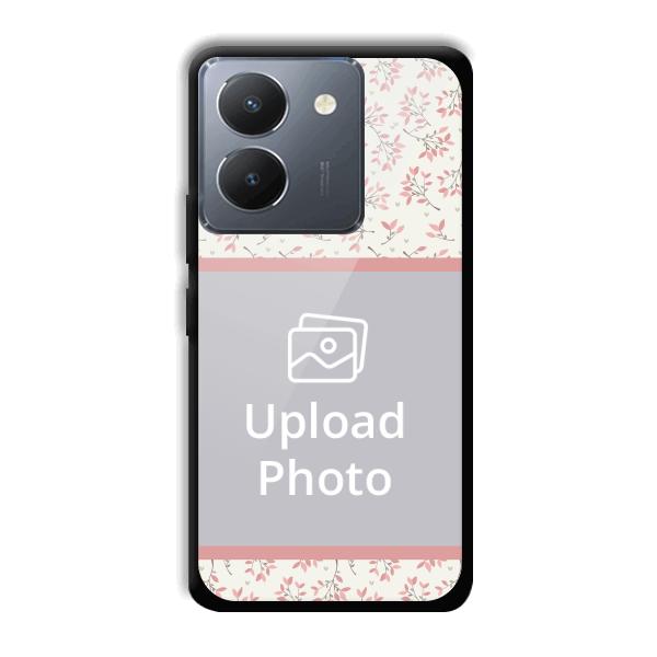 Leafy Design Customized Printed Back Cover for Vivo Y36