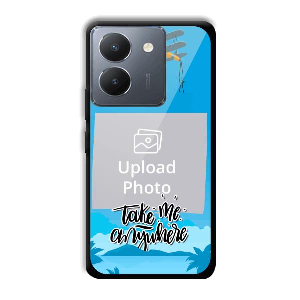 Take Me Anywhere Travel Customized Printed Back Cover for Vivo Y36