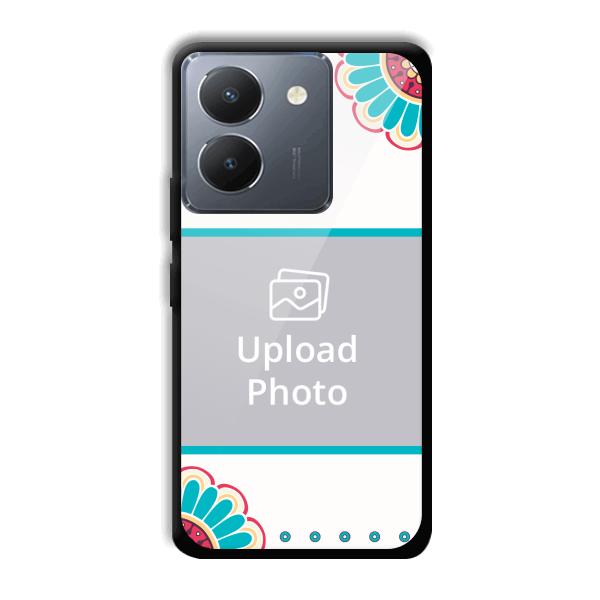 Floral Customized Printed Back Cover for Vivo Y36