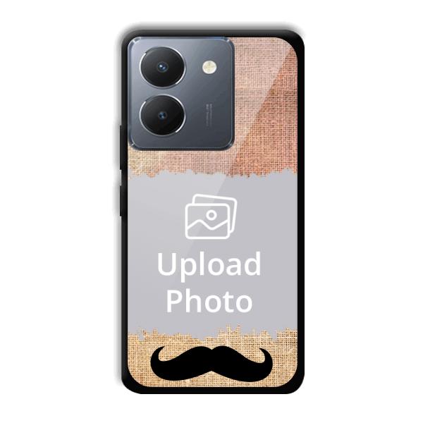 Moustache Customized Printed Back Cover for Vivo Y36