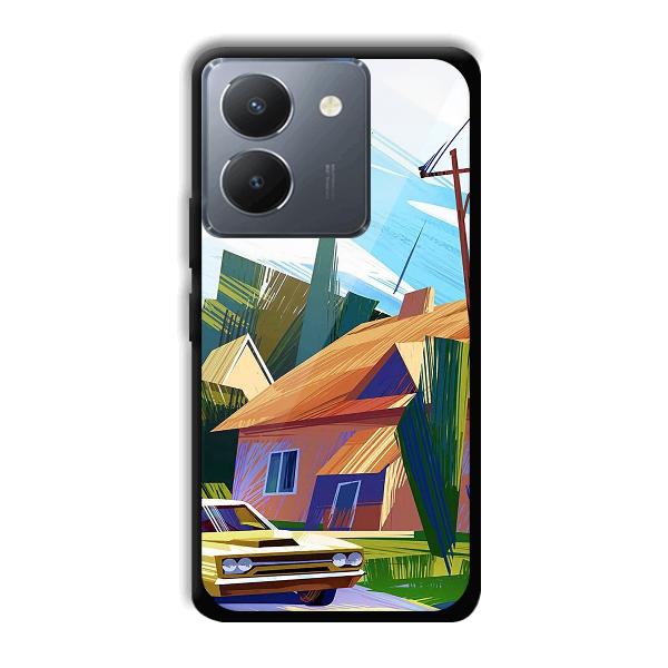 Car Phone Customized Printed Back Cover for Vivo Y36