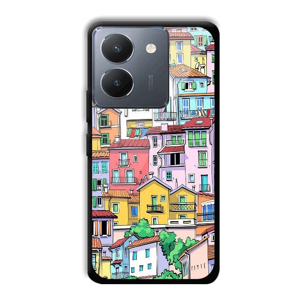 Colorful Alley Phone Customized Printed Back Cover for Vivo Y36