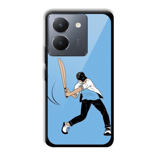 Cricketer Phone Customized Printed Back Cover for Vivo Y36