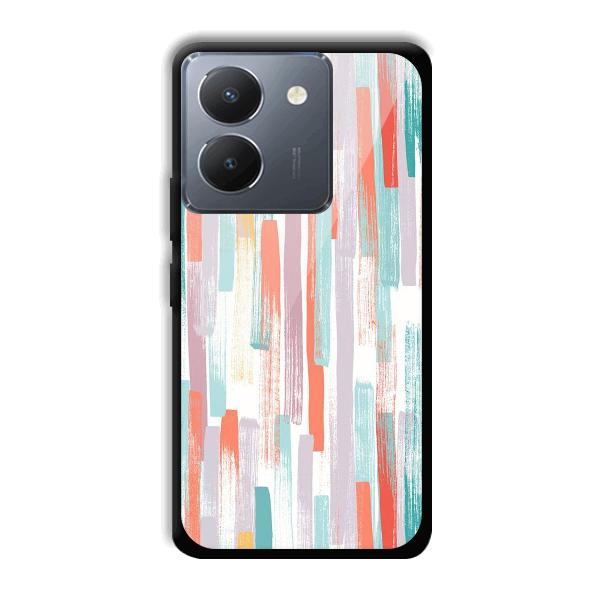 Light Paint Stroke Phone Customized Printed Back Cover for Vivo Y36