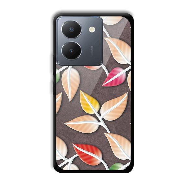 Leaves Phone Customized Printed Back Cover for Vivo Y36