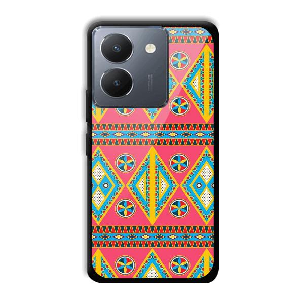 Colorful Rhombus Phone Customized Printed Back Cover for Vivo Y36