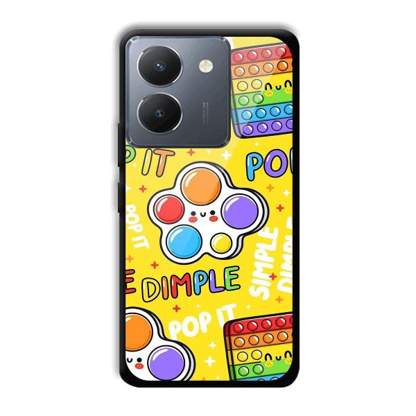 Pop It Phone Customized Printed Back Cover for Vivo Y36