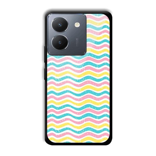 Wavy Designs Phone Customized Printed Back Cover for Vivo Y36