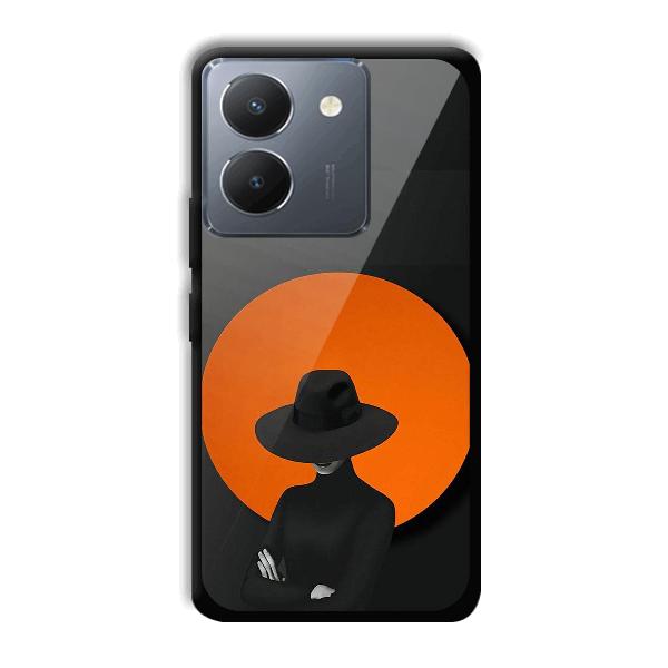 Woman In Black Phone Customized Printed Back Cover for Vivo Y36