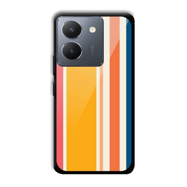 Colorful Pattern Phone Customized Printed Back Cover for Vivo Y36