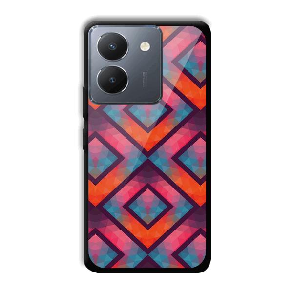 Colorful Boxes Phone Customized Printed Back Cover for Vivo Y36