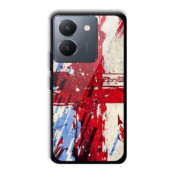 Red Cross Design Phone Customized Printed Back Cover for Vivo Y36