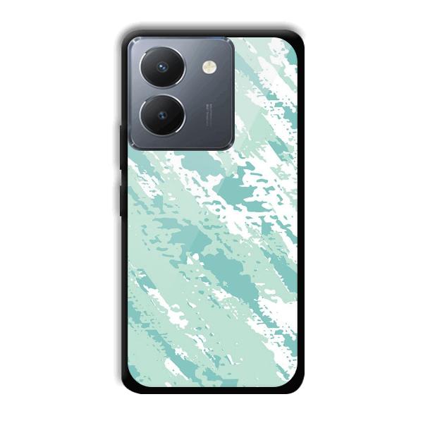 Sky Blue Design Phone Customized Printed Back Cover for Vivo Y36
