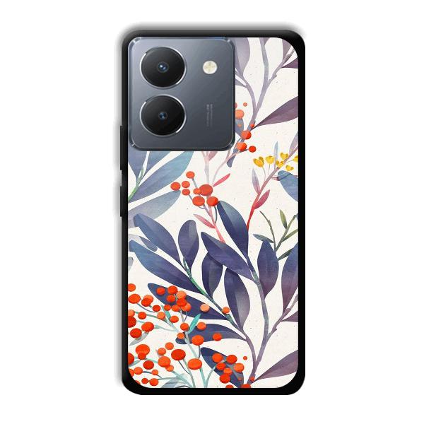 Cherries Phone Customized Printed Back Cover for Vivo Y36