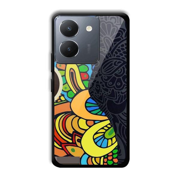 Pattern Phone Customized Printed Back Cover for Vivo Y36