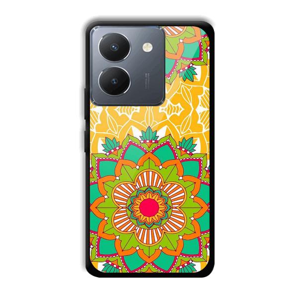 Mandala Art Phone Customized Printed Back Cover for Vivo Y36