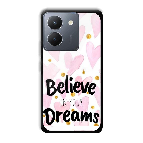 Believe Phone Customized Printed Back Cover for Vivo Y36