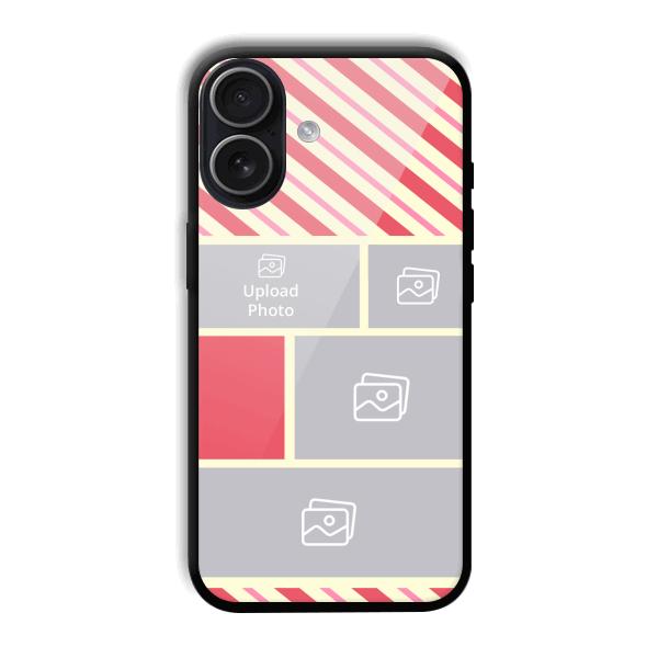 Diagnol Frame Customized Printed Back Cover for iPhone 17