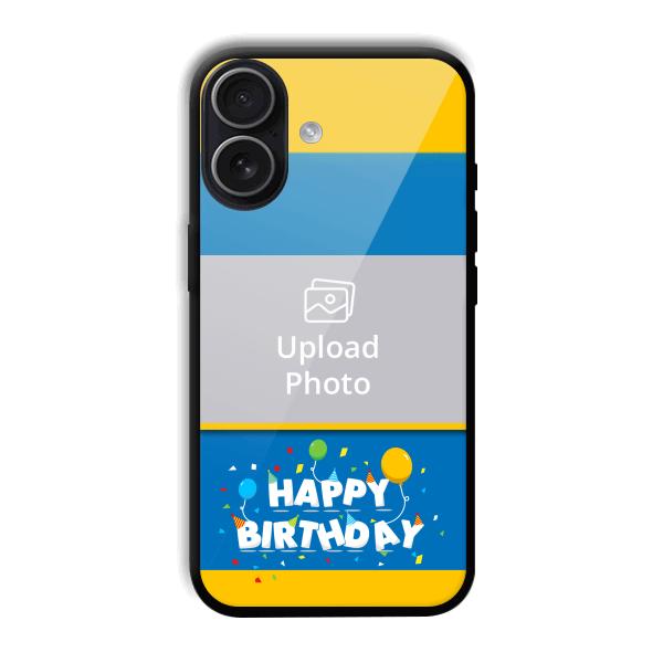 Happy Birthday Customized Printed Back Cover for iPhone 17