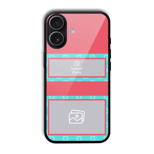 Blue Pink Customized Printed Back Cover for iPhone 17