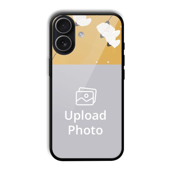 Flowers Background Customized Printed Back Cover for iPhone 17