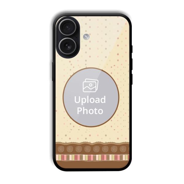 Brown Design Customized Printed Back Cover for iPhone 17