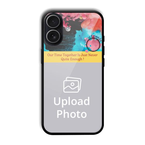 Best Friend Quote Customized Printed Back Cover for iPhone 17