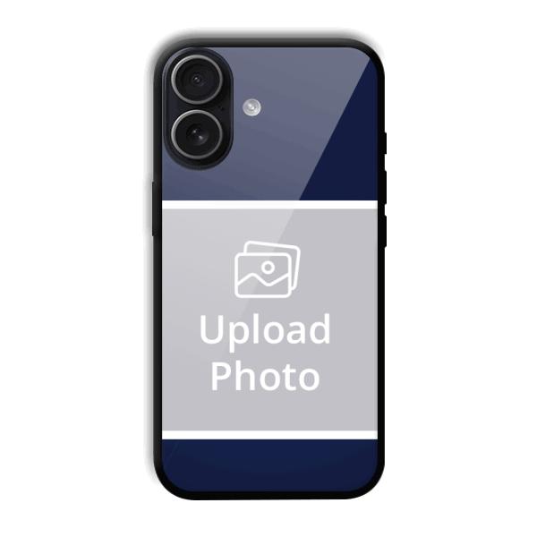 Blue White Customized Printed Back Cover for iPhone 17