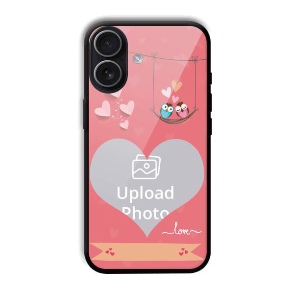 Love Birds Design Customized Printed Back Cover for iPhone 17