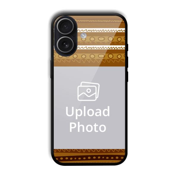 Brown Lines Customized Printed Back Cover for iPhone 17