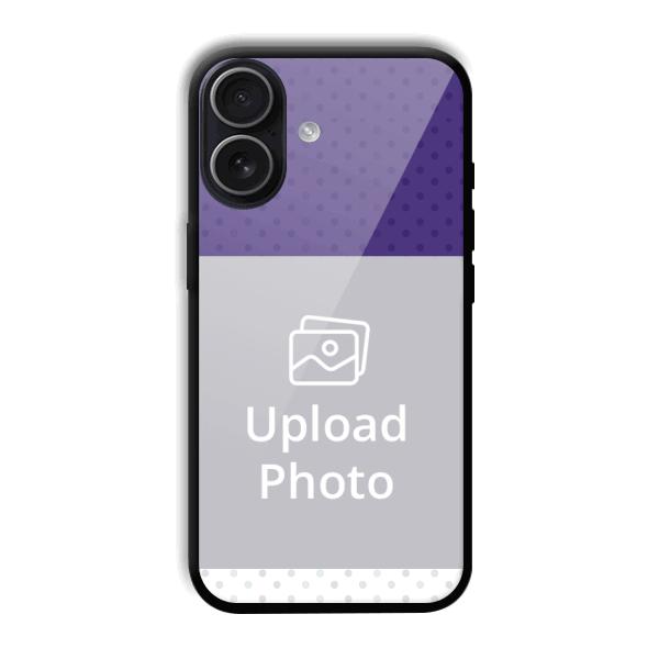 Blue White Dots Customized Printed Back Cover for iPhone 17