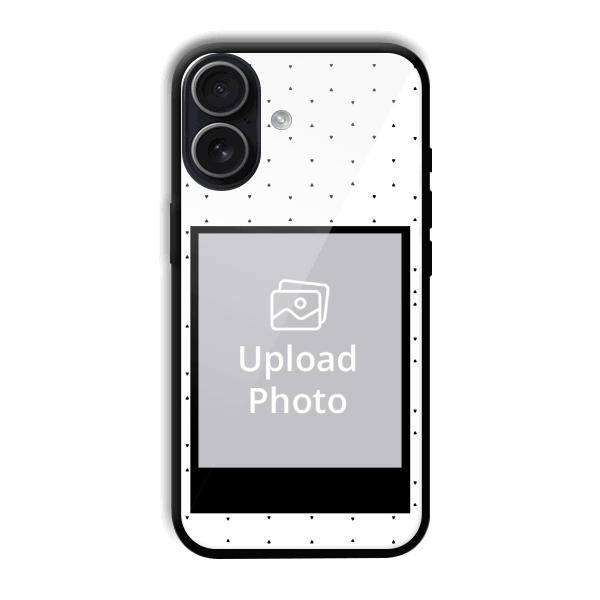 White Background Customized Printed Back Cover for iPhone 17