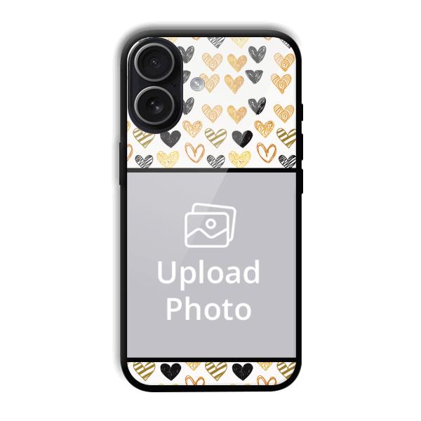 Small Hearts Customized Printed Back Cover for iPhone 17