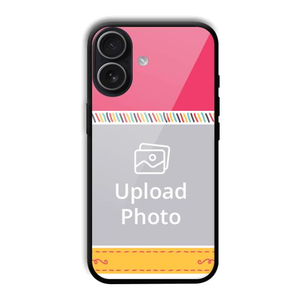 Pink Yellow Customized Printed Back Cover for iPhone 17