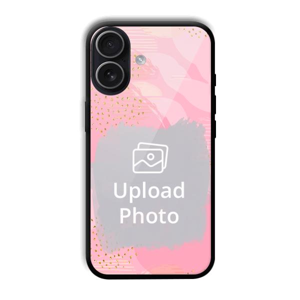 Sparkly Pink Customized Printed Back Cover for iPhone 17