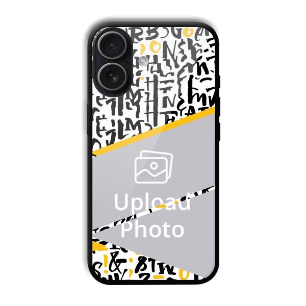 Letters Customized Printed Back Cover for iPhone 17