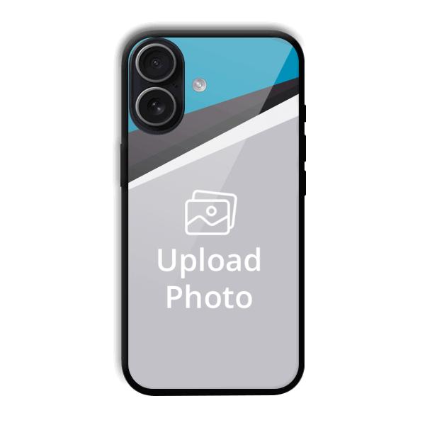 Blue Black Customized Printed Back Cover for iPhone 17