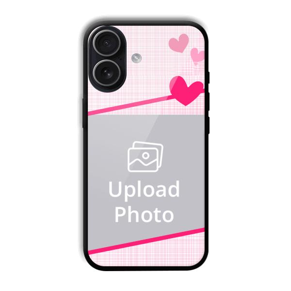 Pink Check Customized Printed Back Cover for iPhone 17