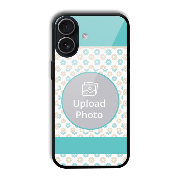 Blue Flowers Customized Printed Back Cover for iPhone 17