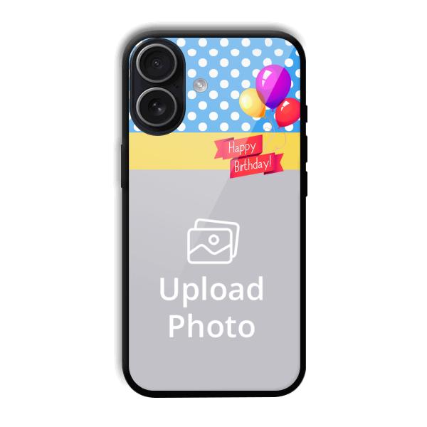 Happy Birthday Customized Printed Back Cover for iPhone 17