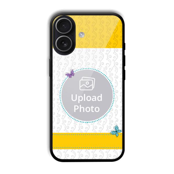 Butterflies & Yellow Customized Printed Back Cover for iPhone 17