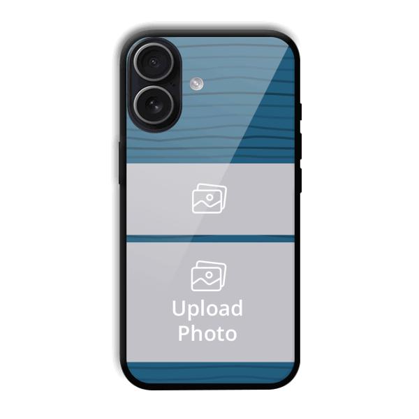 Dark Blue Customized Printed Back Cover for iPhone 17