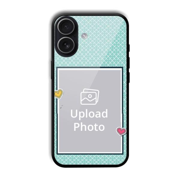 Sky Blue Customized Printed Back Cover for iPhone 17