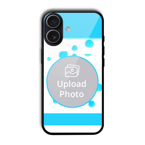 Bluish Customized Printed Back Cover for iPhone 17