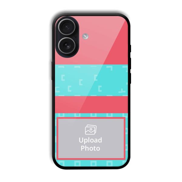 Bluish Pattern Customized Printed Back Cover for iPhone 17
