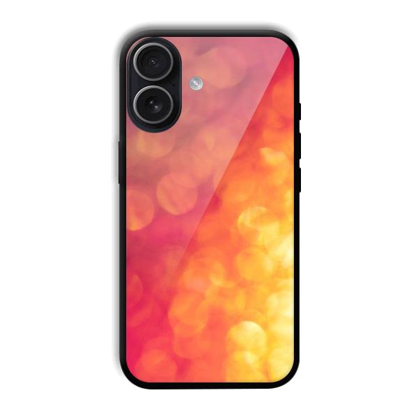Red Orange Phone Customized Printed Back Cover for iPhone 17