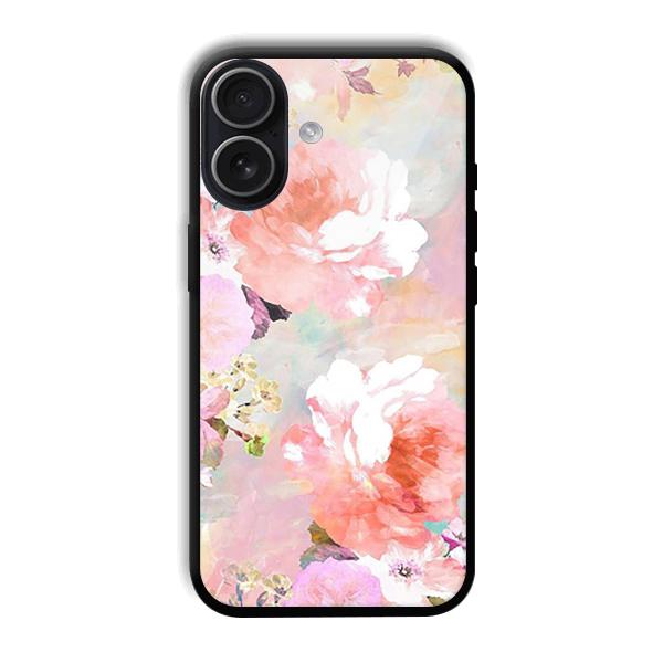 Floral Canvas Phone Customized Printed Back Cover for iPhone 17