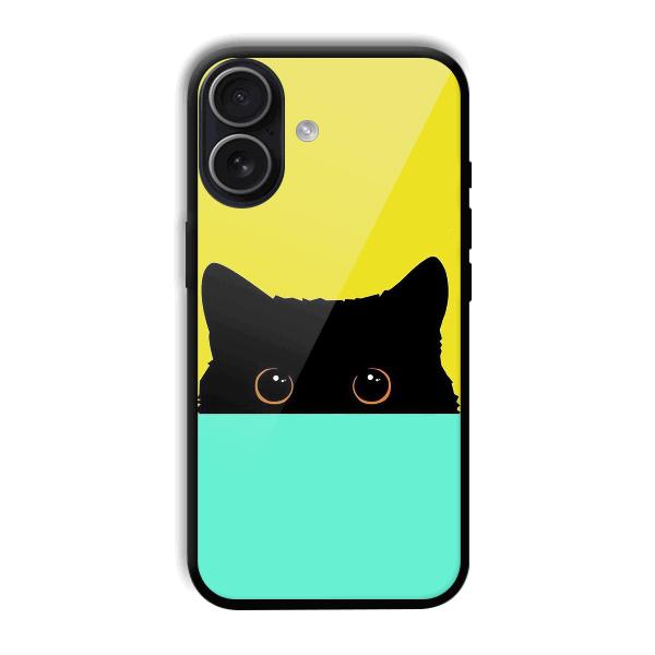 Black Cat Phone Customized Printed Back Cover for iPhone 17