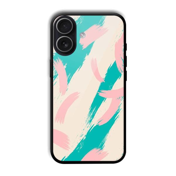 Pinkish Blue Phone Customized Printed Back Cover for iPhone 17